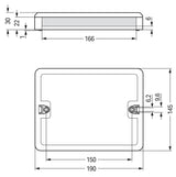 WAGO Verteilerblock PA 1Eing 3p 7Ausg Serie 899 899-631/104-000 250V 25A IP20
