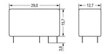 WAGO Schaltrelais 1W IP40 12,7x15,7x29mm Serie 788 788-162 LP