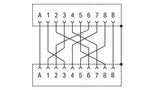 WAGO Modular-Buchse RJ45 Feldkonf Schirm Serie 289 289-177 gr