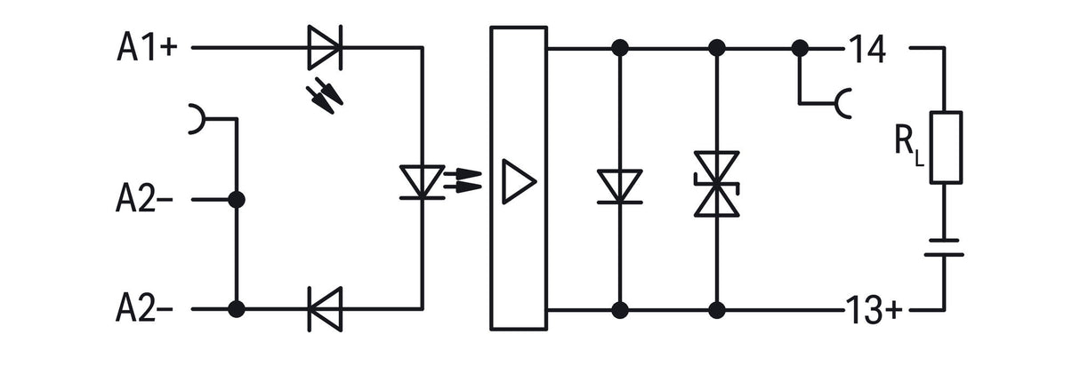 WAGO Optokoppler 24V 0,007A 3-30V LED Serie 859 859-740 Transistor