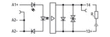 WAGO Optokoppler 24V 0,007A 3-30V LED Serie 859 859-740 Transistor