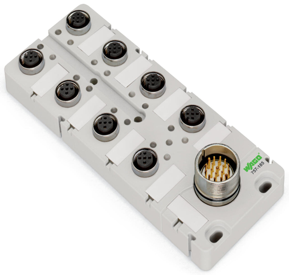 WAGO Verteiler Sensor/Aktor 4Steckpl 5p Serie 757 757-145 32V M12
