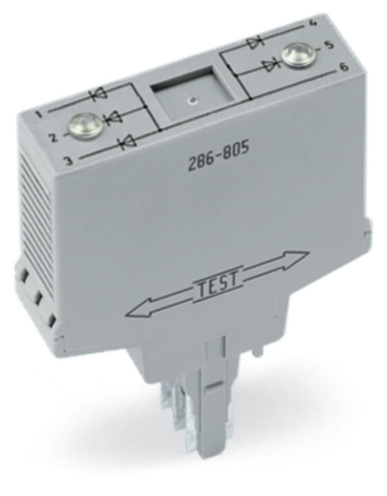 WAGO Zubehör Befehlsgeräte Diodenelement Serie 286 286-805