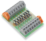 WAGO Bauelement-Reihenklemme 0,08-2,5qmm Serie 289 289-121 gr 1Etage Federzug