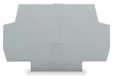 WAGO Abschl/Zwischenplatte rastb gr Serie 859 859-525