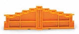 WAGO Abschlussplatte rastb or Serie 727 727-207