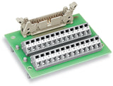 WAGO Übergabemodul 26p 50V 1A Federzug Serie 289 289-405 Steckanschl TS35