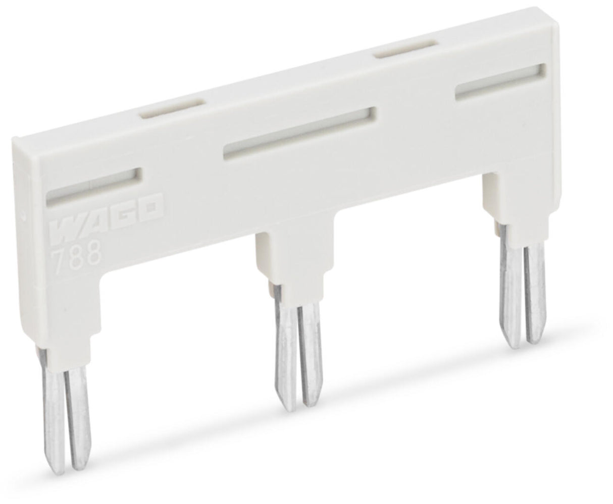 WAGO Querverbinder 3p steckb isol 18A Serie 788 788-114 m.Berühr.schutz