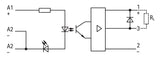 WAGO Optokoppler 24V 0,0135A 24V Serie 286 286-721 Transistor