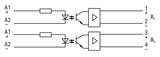 WAGO Optokoppler 7,5-30V 0,015A 20-30V Serie 286 286-792 Transistor