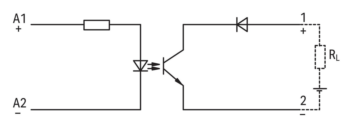 WAGO Optokoppler 24V 0,004A 60V Serie 286 286-794 Transistor