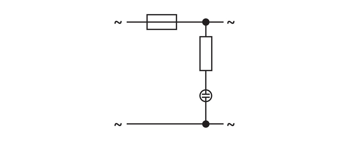 WAGO Sicherungs-Reihenklemme steckb 6,3A Serie 286 286-891 G-Sich_5x20mm Glimm