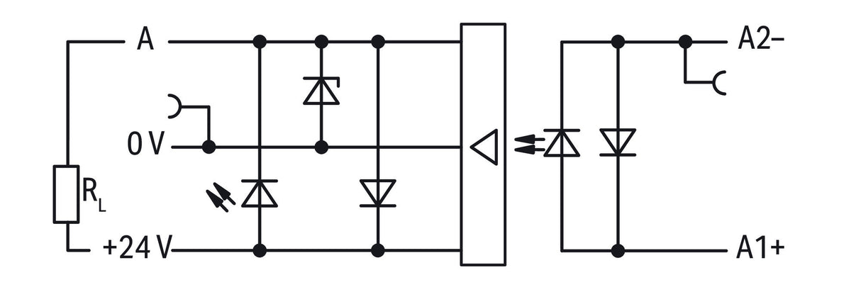 WAGO Optokoppler 5V 0,0096A 20-30V Serie 859 859-702 Transistor