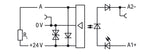 WAGO Optokoppler 24V 0,004A 10-30V LED Serie 859 859-720 Transistor