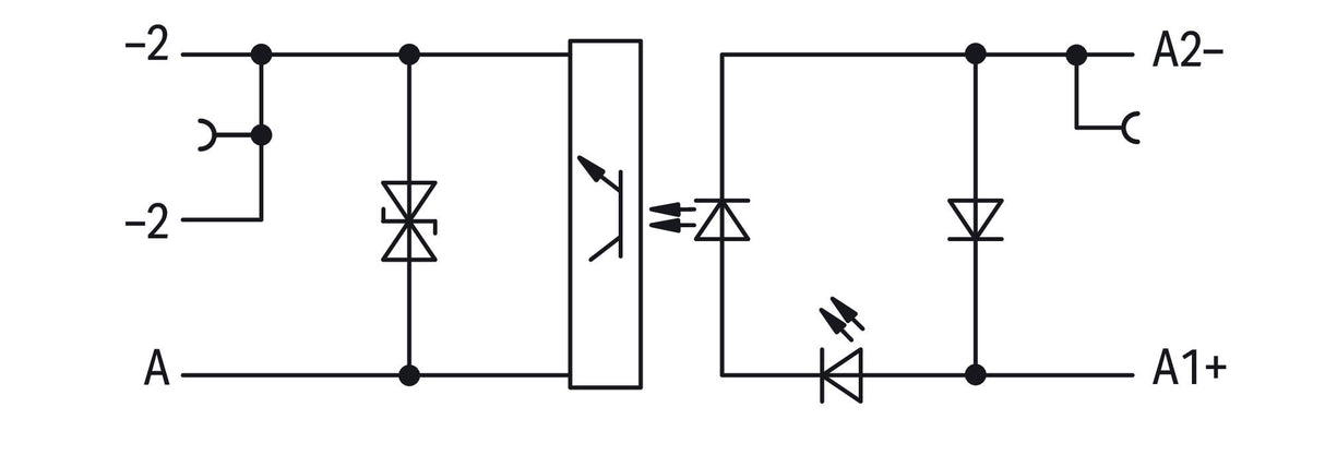 WAGO Optokoppler 24V 0,0092A 3-30V Serie 859 859-796 Transistor