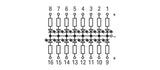 WAGO Bedienteil LED Aufb 47x31,5x65,5mm Serie 289 289-201
