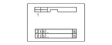 WAGO Übergabemodul 10p 125V 1A Federzug Serie 289 289-611 Flachstecker TS35