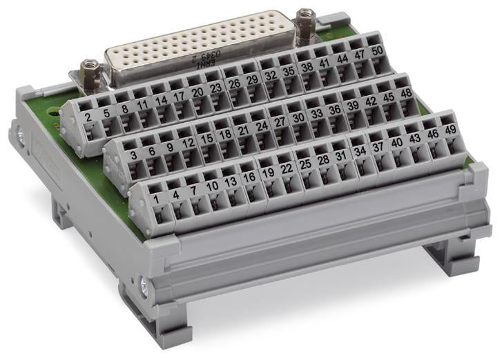 WAGO D-Sub Buchs 50p Schneidklemm Serie 289 289-554