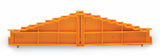 WAGO Abschlussplatte rastb or Serie 727 727-107