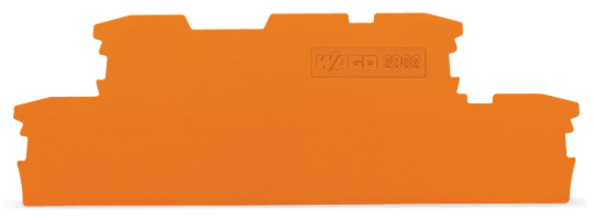 WAGO Abschl/Zwischenplatte rastb or Serie 2002 2002-2992