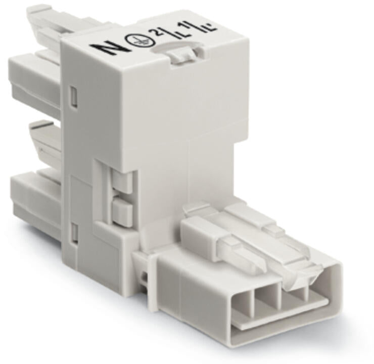 WAGO H-Verteiler PA 4Eing 4p 8Ausg 400V Serie 890 890-995 16A IP20 hfr