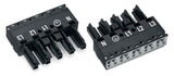 WAGO Steckverbinder Gebäude Buchse 5p Serie 770 770-205 Federzug 400V 25A
