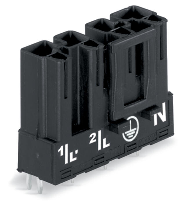 WAGO Steckverbinder Gebäude Stecker 4p Serie 770 770-814/011-000 Federzug 400V