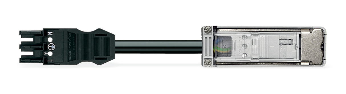 WAGO Flachleitungsadapter 3p sw Abgriff Serie 896 896-233 Federzug