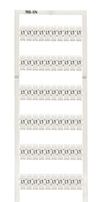 WAGO Klemmenmarkierung rt RM=5mm L1 Serie 793 793-574/000-005 horiz
