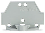 WAGO Abschlussplatte rastb gr Serie 261 261-410