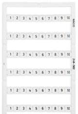 WAGO Klemmenmarkierung vi RM=5mm 1-10 Serie 248 248-502/000-024 horiz