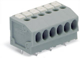 WAGO Printklemme 5f 1re gr RM=3,5 Serie 805 805-105 Federzug/Löt