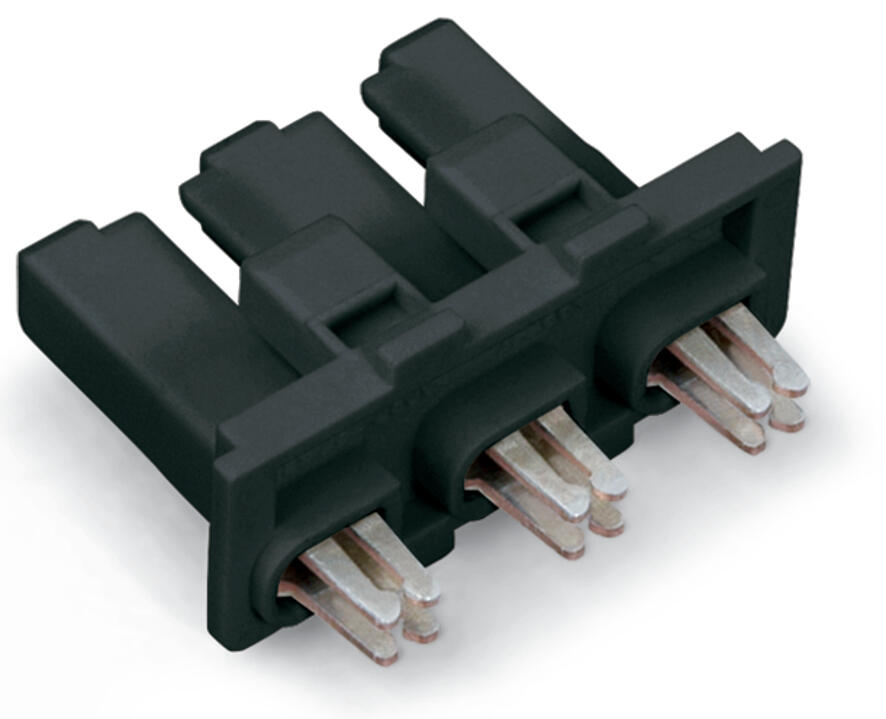 WAGO Gerätebuchse 3p ger Einb/steck 250V Serie 770 770-408 Federzug 25A 4qmm hfr
