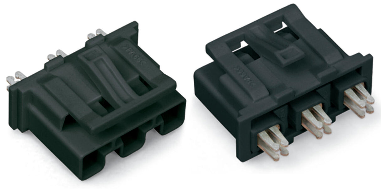 WAGO Gerätestecker 3p ger Einb/steck 25A Serie 770 770-418 Federzug 250V 4qmm