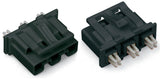 WAGO Gerätestecker 3p ger Einb/steck 25A Serie 770 770-418 Federzug 250V 4qmm
