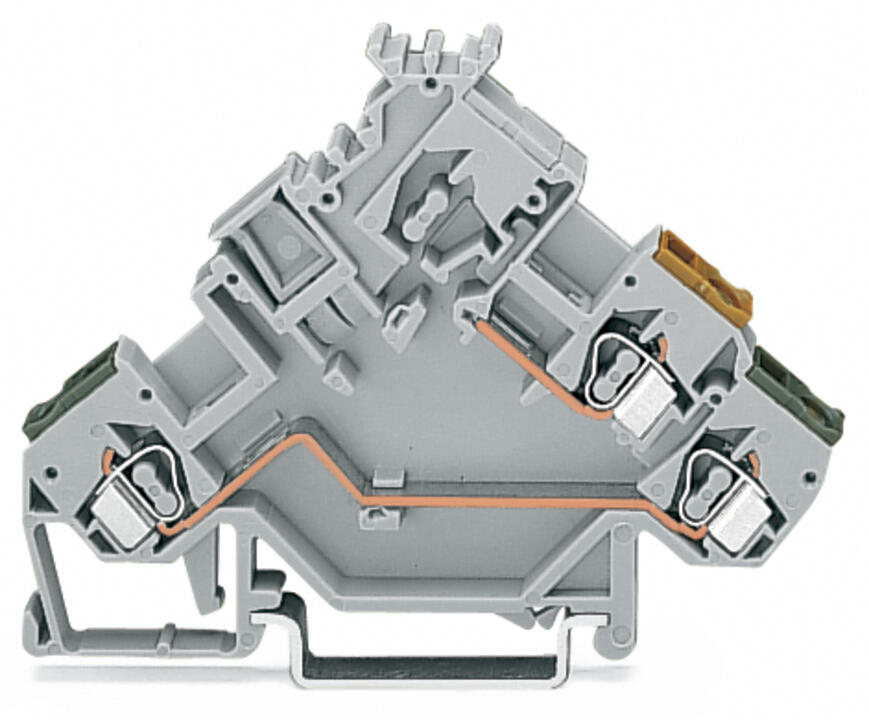 WAGO Initiator/Aktor-Klemme 2Etagen 20A Serie 280 280-554 0,08-2,5qmm