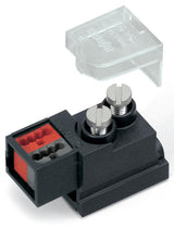 WAGO Flachleitungsadapter 2p 50V 3A sw Serie 893 893-121 Einspeisung Federzug