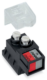 WAGO Flachleitungsadapter 2p 50V 3A sw Serie 893 893-121 Einspeisung Federzug