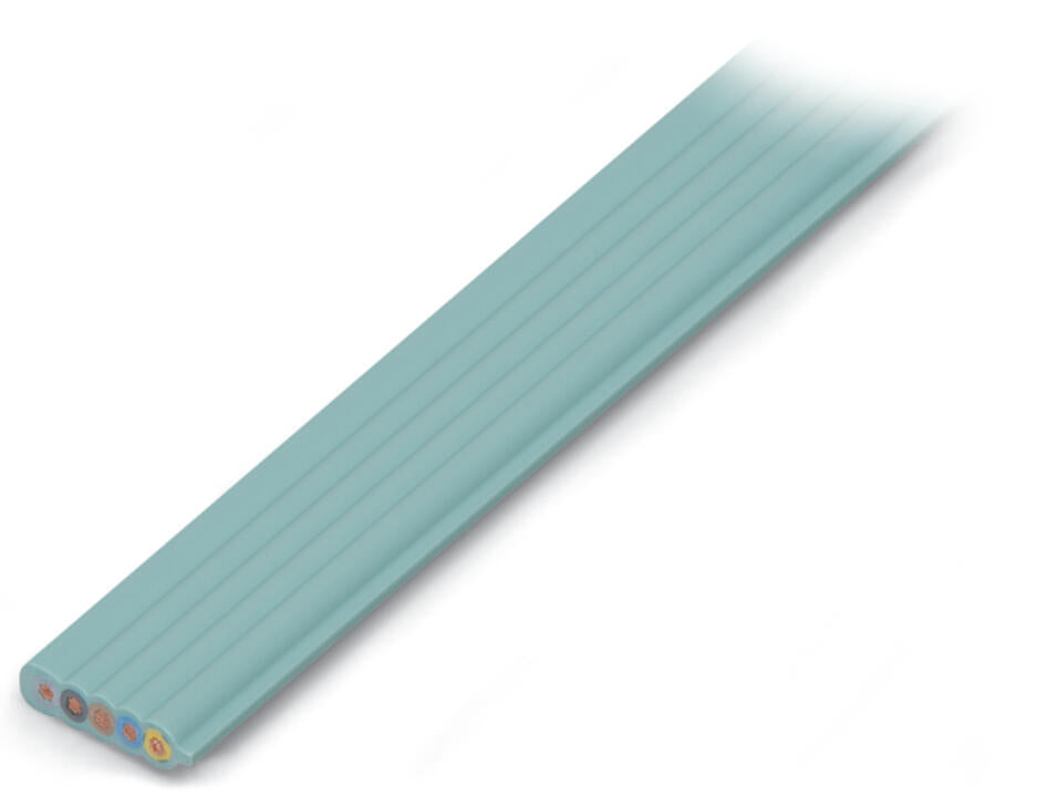 WAGO PVC-Flachleitung hfr 5G2,5 Kl.5 Serie 897 897-252 Farbe