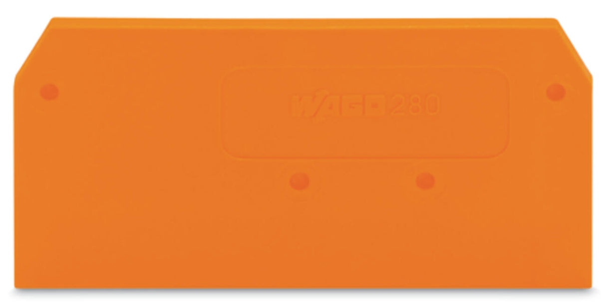 WAGO Abschl/Zwischenplatte rastb or Serie 280 280-309