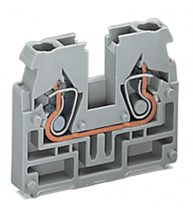 WAGO Klemmleiste 0,08-2,5qmm 24A 1p 5mm Serie 869 869-349 Thermopl lgr Federzug