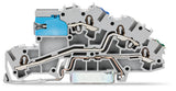 WAGO Installationsklemme 32A 0,25-4qmm Serie 2003 2003-7641 3pot gr Federzug