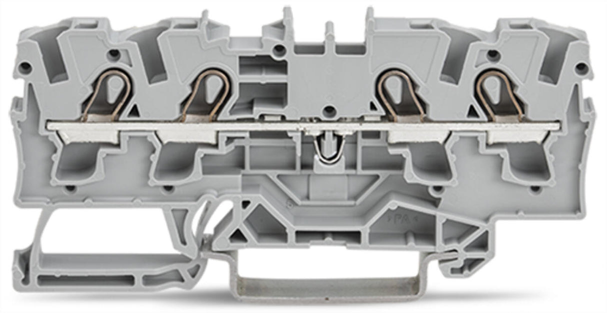 WAGO Bauelement-Reihenklemme 0,5-6qmm gr Serie 2004 2004-1411/1000-400 1Etage