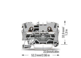 WAGO Reihenklemme 1Etage 2kl gr 32A TS35 Serie 2004 2004-1201