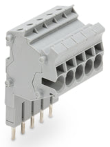 WAGO Reihenklemmenverbinder 0,25-4qmm 5p Serie 2002 2002-555 24A 5p/ohne PE