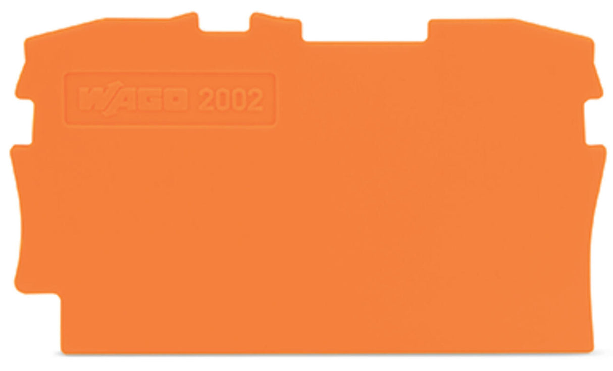 WAGO Abschl/Zwischenplatte rastb or Serie 2002 2002-1292