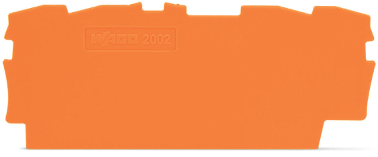 WAGO Abschl/Zwischenplatte rastb or Serie 2002 2002-1492