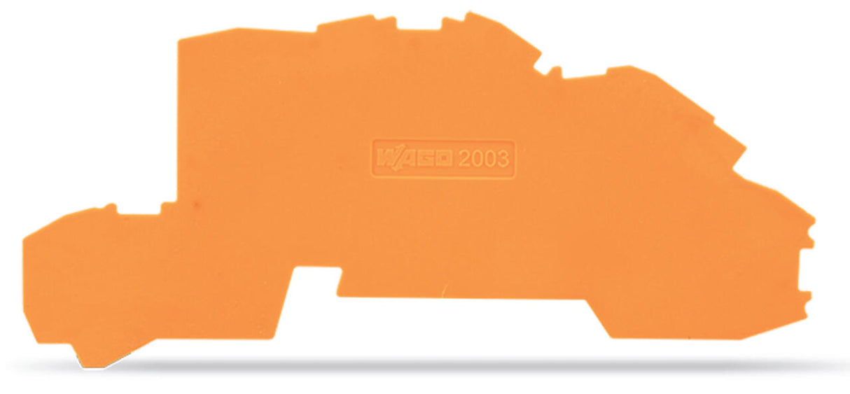 WAGO Abschl/Zwischenplatte rastb or Serie 2003 2003-7692