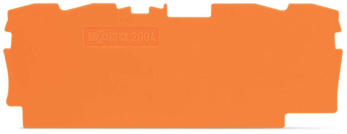 WAGO Abschl/Zwischenplatte rastb or Serie 2004 2004-1492