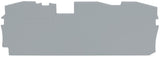 WAGO Abschl/Zwischenplatte rastb gr Serie 2016 2016-1391